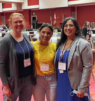 Lucy Mendoza, Raina Peone, and Lena Nachand