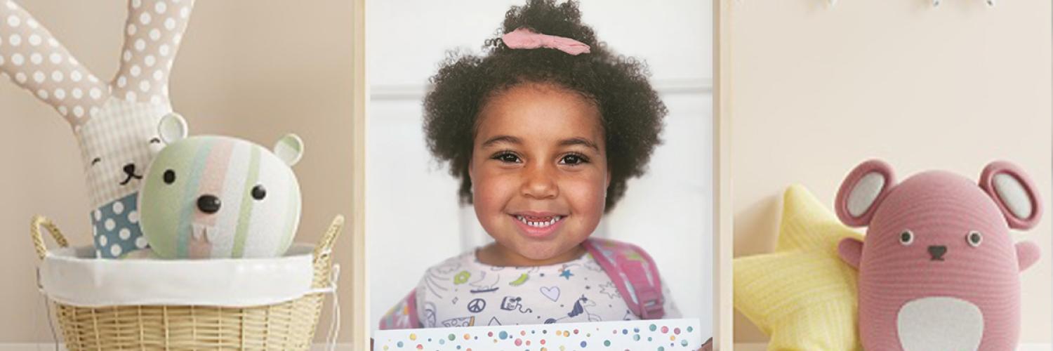 Voices of ERB: 4-year-old overcomes rare disease (Lynnea) 4-year-old girl smiling at camera